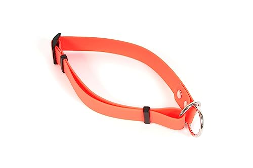 Fenica Zugstopphalsband iQsil 25mm x 35-64 cm, orange von FENICA