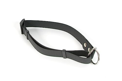 Fenica Zugstopphalsband iQsil 25mm x 35-64 cm, schwarz von FENICA