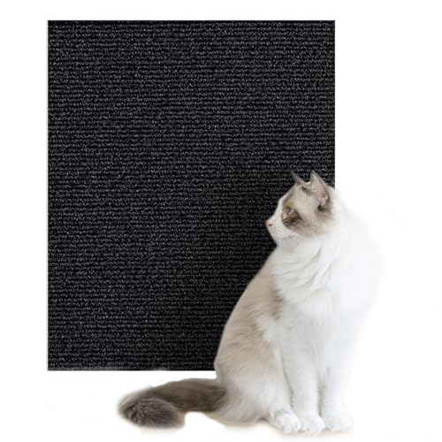 FGAQLUK Kletternde Katzenkratzmatte, Zuschneidbares Selbstklebendes Katzenkratzbrett, DIY-Katzenkratzpads for Couchmöbel, Wandkratzbaum, Katzenkletterwand-Kratzbrett von FGAQLUK