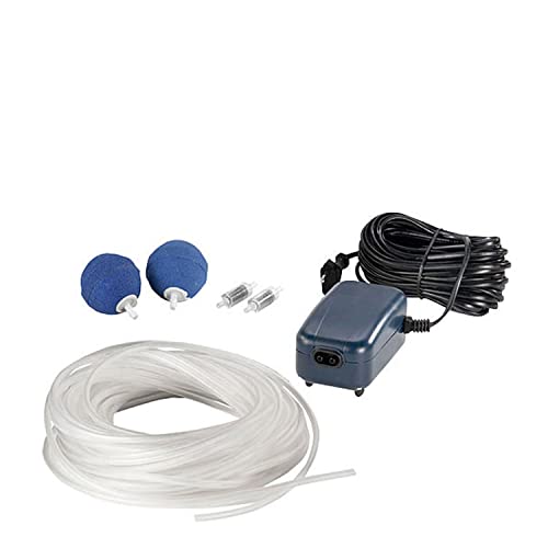 FIAP AIR Active Set 1.000 - Teichbelüfter - Sauerstoffversorgung - Belüfterpumpe - Belüfter - Sauerstoffanreicherung - Gartenteich - 216 l/h Luftleistung - Komplettset von FIAP