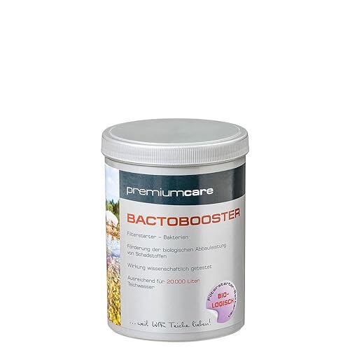 FIAP premiumcare BACTOBOOSTER 1.000 g - Filterstarter - Bakterienstarter - Wasseraufbreiter - Mikroorganismen für Garten- und Schwimmteiche - von FIAP