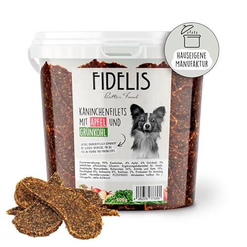 Fidelis - Entenhälse getrocknet für Hunde 1000gr - Natursnack Leckerlis aus 100% natürlichen Rohstoffen - Hunde Leckerli für zwischendurch pflegt & stärkt das Gebiss - Ohne Konservierungsstoffe von FIDELIS