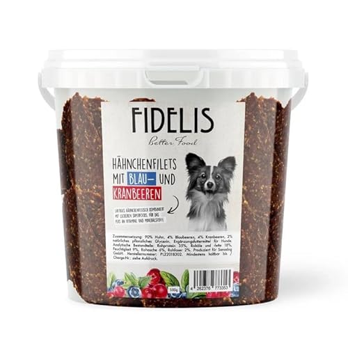 Fidelis - Entenhälse getrocknet für Hunde 250gr - Natursnack Leckerlis aus 100% natürlichen Rohstoffen - Hunde Leckerli für zwischendurch pflegt & stärkt das Gebiss - Ohne Konservierungsstoffe von FIDELIS