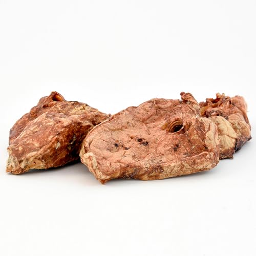 Fidelis - Rinderlunge getrocknet für Hunde 250gr - Natursnack Leckerlis aus 100% natürlichen Rohstoffen - Hunde Leckerli für zwischendurch pflegt & stärkt das Gebiss - Ohne Konservierungsstoffe von FIDELIS