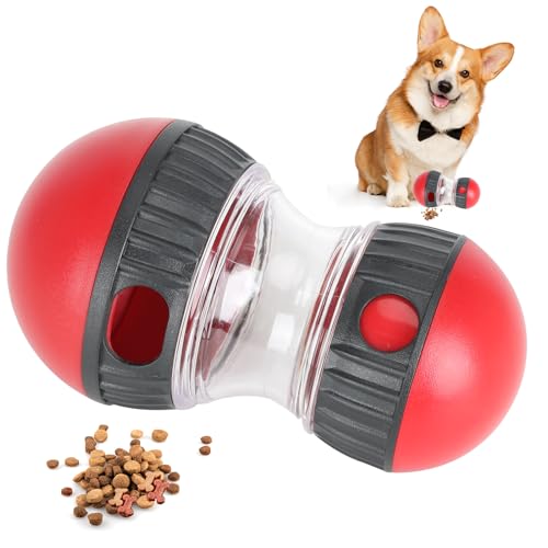 FIHODONE Rolling Feeder Hundespielzeug, Intelligent Food Ball for Dogs Verbessert die Verdauung, Slow Feeder Hundespielzeug, Welpenspielzeug Rolling, Interaktives Hundespielzeug von FIHODONE