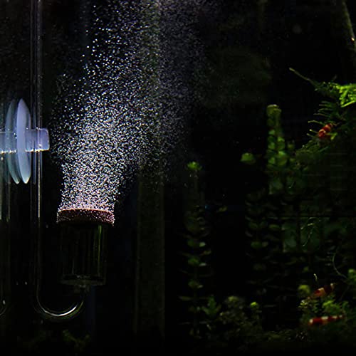 FILFEEL Aquarium Kohlendioxid Transparenter Blasenzähler Refiner Red Chip Technologie für 40–60 cm Große Aquarien (L) von FILFEEL