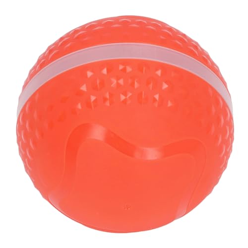 FILFEEL Automatisch Rollendes Hundespielzeug mit Wasserdichtem Design und Langlebiger Batterie für Mittelgroße und Große Hunde (ORANGE) von FILFEEL