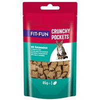 FIT+FUN Crunchy Pockets Katzenminze 7x65 g von FIT+FUN