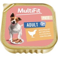 MultiFit Nassfutter Hund Pastete Geflügel 48x150 g MultiFit Nassfutter Hund Pastete Geflügel 48x150 g von MultiFit