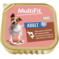 MultiFit Nassfutter Hund Pastete Kalb und Huhn 48x150 g MultiFit Nassfutter Hund Pastete Kalb und Huhn 48x150 g von MultiFit