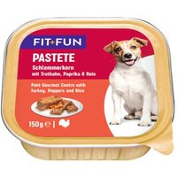 FIT+FUN Pastete Schlemmerkern mit Truthahn, Paprika & Reis 11x150 g von FIT+FUN