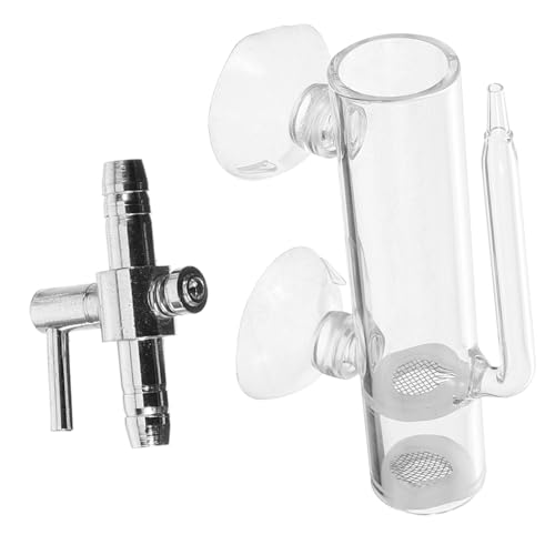 FIXOSHEE 1 Set Kristall Garnelen Inkubator Garnelen Ei Brutwerkzeug Fisch Isolationsbehälter Salzgarnelen Brut Kit Saugnapf Fisch Inkubator Aquarium Filter Garnelen Eier Brut Glas von FIXOSHEE