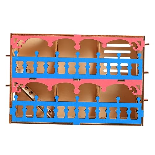 FIXOSHEE Holzlabyrinth Für Kleine Haustiere Hamsterlabyrinth-Spielzeug Tunnel-Design Für Hamster Ratten Und Andere Kleintiere Robust Und Sicher Fördert Bewegung Und Gesundheit FIXOSHEE Holzlabyrinth Für Kleine Haustiere Hamsterlabyrinth-Spielzeug Tunnel-Design Für Hamster Ratten Und Andere Kleintiere Robust Und Sicher Fördert Bewegung Und Gesundheit von FIXOSHEE