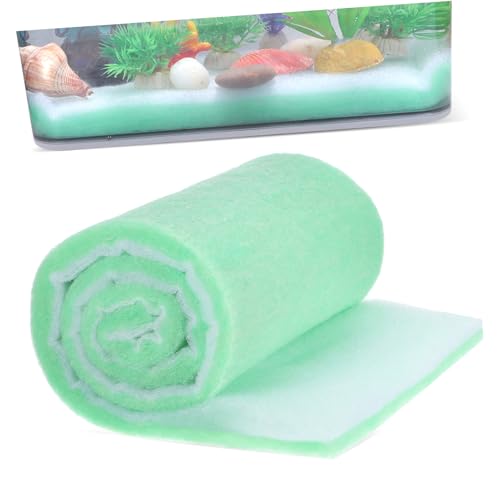 FIXOSHEE Filterwatte Für Aquarien Filter Für Wasser Teichfilterpad Panzerfilter Für Schildkröten Filterwatte Für Aquarium Filterschwamm Für Aquarien Filterschwamm Für Aquarium Baumwolle von FIXOSHEE