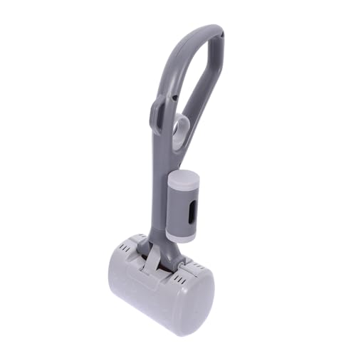 FIXOSHEE Hundetoilette Picker Kotsammelzange Hundekotreiniger Haustier-kotschaufel Poop Picker Oben Hundekotschaufel Kotschaufel Für Große Hunde Kotschaufel, Robust Hundekot-Clip Abs Grey von FIXOSHEE