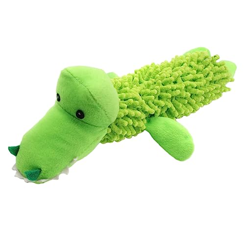 FIXOSHEE Plüschtiere für Haustiere Kauspielzeug für Hunde Spielzeug zur Verhaltenshilfe für Hunde Interactive Dog Toys Pets Plush Soundspielzeug für Welpen Schleifspielzeug für Hunde Green von FIXOSHEE