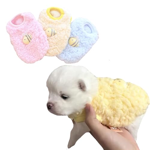 FLAdorepet Hunde-/Katzenkleidung für Chihuahua, Yorkie, Winter, warm, Fleece, für kleine Neugeborene, extra kleine Hunde, 3 Packungen, 3 Packungen FLAdorepet Hunde-/Katzenkleidung für Chihuahua, Yorkie, Winter, warm, Fleece, für kleine Neugeborene, extra kleine Hunde, 3 Packungen, 3 Packungen von FLAdorepet