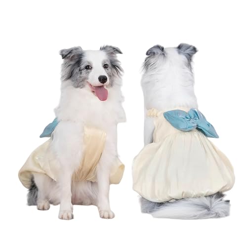 FLAdorepet Prinzessinnenkleid für große Hunde, Weihnachten, Urlaub, Hochzeit, Prinzessinnenkleid, Outfit für extra große Hunde und Mädchen, weiche Flecken, Sommer-Hundekleidung, Weste, Hundebekleidung von FLAdorepet