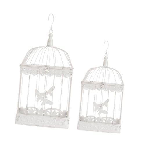 FLCPJGV Metall Vogelkäfig -Ornamente Hochzeitstisch Herzstück Drop Resistant Creative Flower Cage Ornament für Schlafzimmer Geschenkhotel von FLCPJGV