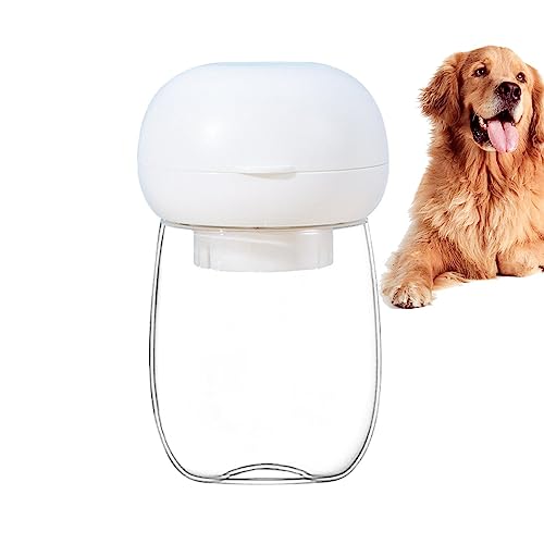 FOCCAR Wasserflasche für Hunde | Auslaufsichere Hundewasserflasche, spülmaschinenfest - 300 ml Hundewassernapfspender, tragbare Hundewasserflasche, Wasserspender für Hunde von FOCCAR