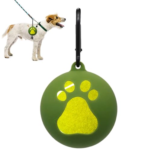 Hundespielzeug-Ballhalter | Silikon-Tennisballhalter – Hand-Hundespielzeug, tragbare Hundetrainingswerkzeuge für Ball in Standardgröße, alle Rassen, Spaß beim Spielen Foccar von FOCCAR