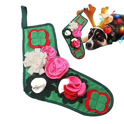 Schnüffelmatte für Hunde – Snuffle Feeding Dog Mat – Tragbares interaktives Futterspiel für Langeweile, Haustier Kaninchen Leckerlis Fütterungsmatte für kleine mittelgroße Kaninchen Hunde Foccar von FOCCAR