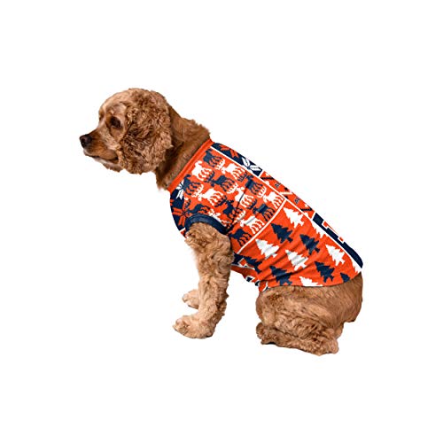 FOCO Auburn Tigers NCAA Busy Block Hundepullover, Größe XS von FOCO