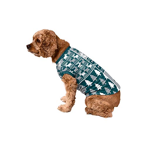 FOCO New England Patriots NFL Busy Block Dog Sweater - M von FOCO