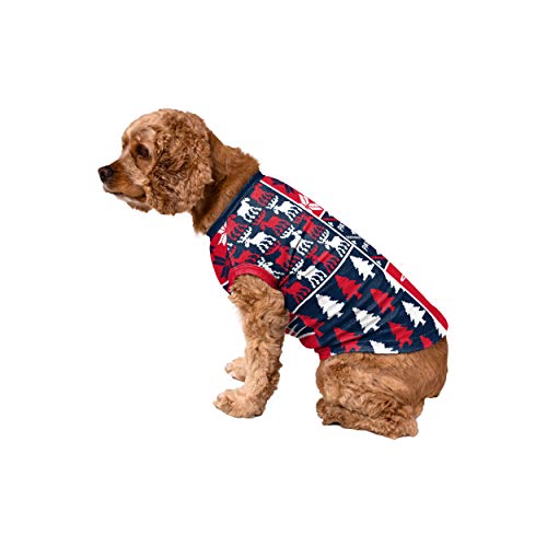 FOCO New England Patriots NFL Busy Block Dog Sweater - S von FOCO