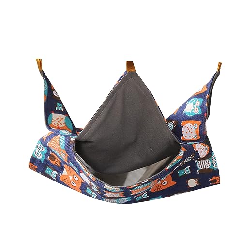 FOLODA Hamster Hängematte Bett Spielzeug Kleines Hideaway Schöne Druckhänge Bett Versteck Habitatdekor Für Eichhörnchen Chinchillas Meerschweinchen Schlafbett Käfig Accessoire FOLODA Hamster Hängematte Bett Spielzeug Kleines Hideaway Schöne Druckhänge Bett Versteck Habitatdekor Für Eichhörnchen Chinchillas Meerschweinchen Schlafbett Käfig Accessoire von FOLODA