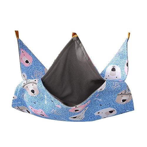 FOLODA Hamster Hängematte Bett Spielzeug Kleines Hideaway Schöne Druckhänge Bett Versteck Habitatdekor Für Eichhörnchen Chinchillas Meerschweinchen Schlafbett Käfig Accessoire FOLODA Hamster Hängematte Bett Spielzeug Kleines Hideaway Schöne Druckhänge Bett Versteck Habitatdekor Für Eichhörnchen Chinchillas Meerschweinchen Schlafbett Käfig Accessoire von FOLODA