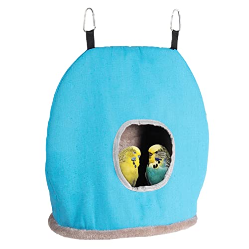 FOLODA Papageienzelt, warmes Nest, Hängemattenzelt, kleines Haustier-Winterbett, Haus mit 2 Metallhaken für Mini-Macaw Rennmäuse von FOLODA