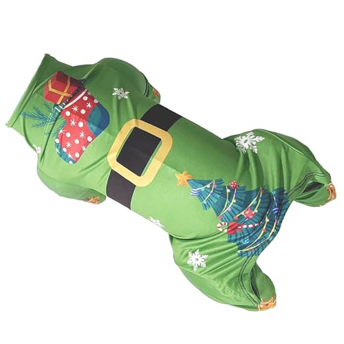 FOLODA Hunde Weihnachtskleidung Lustige Schneeflocken Weihnachtsthema Kleidung Schneeflocken Pullover Lustige Dressup Foto Requisiten von FOLODA