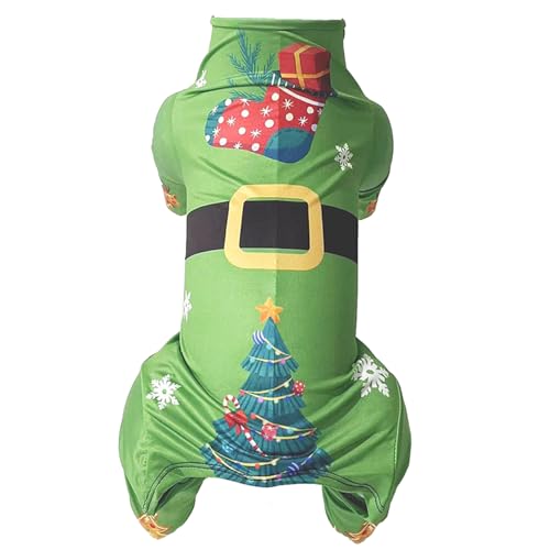 FOLODA Hunde Weihnachtskleidung Lustige Schneeflocken Weihnachtsthema Kleidung Schneeflocken Pullover Lustige Dressup Foto Requisiten von FOLODA