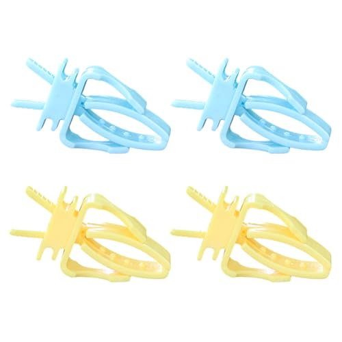 Plastik Vogel Spielzeug Feeder Clip Chew Resistant Produce Serving Clips Papageien Diät Clip 4pcs Dekorative Papagei Lebensmittelspender Plastik Vogel Spielzeug Feeder Clip Chew Resistant Produce Serving Clips Papageien Diät Clip 4pcs Dekorative Papagei Lebensmittelspender von FOLODA