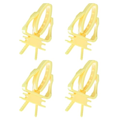 Plastik Vogel Spielzeug Feeder Clip Chew Resistant Produce Serving Clips Papageien Diät Clip 4pcs Dekorative Papagei Lebensmittelspender Plastik Vogel Spielzeug Feeder Clip Chew Resistant Produce Serving Clips Papageien Diät Clip 4pcs Dekorative Papagei Lebensmittelspender von FOLODA