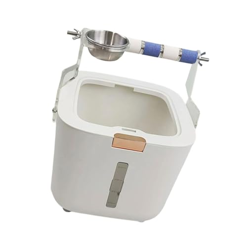 FOLODA Vogel Toilettenständer Abnehmbarer Eimer Easy Töpfchen Training Klettern Barch Stand Für Kleine Bis Große Papageien Cockatiels FOLODA Vogel Toilettenständer Abnehmbarer Eimer Easy Töpfchen Training Klettern Barch Stand Für Kleine Bis Große Papageien Cockatiels von FOLODA