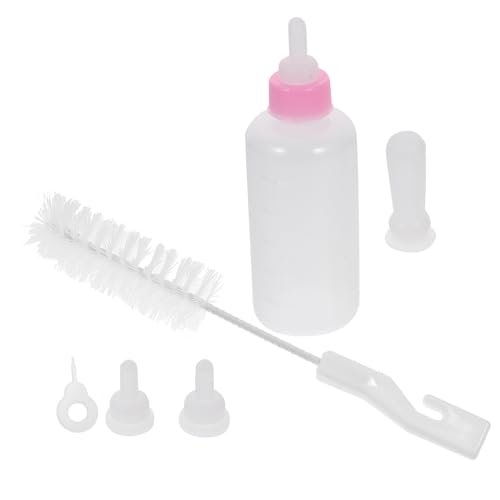 FOMIYES 1 Satz Kleine Babyflasche für Haustiere Katzenfläschchen Milch Welpe Futtermittel für kleine Katzen Flaschen zum Füttern von Katzen Suite Container Tierfutter neugeboren von FOMIYES