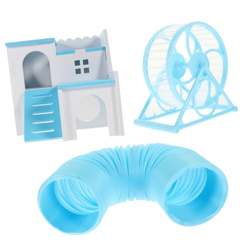 FOMIYES Hamster Tunnel Versteck 1 Set Von Übung Spielzeug Kit Futtersuche Spielzeug für Haustier Hamster von FOMIYES