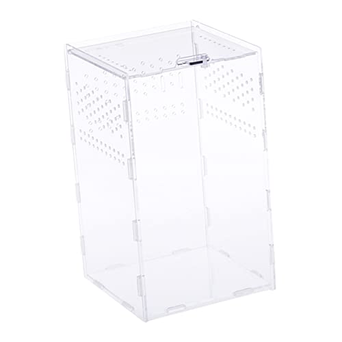 FOMIYES 1 Satz Transparente Futterbox Schleichtiere Acryl Magnetisch Lagerregal von FOMIYES