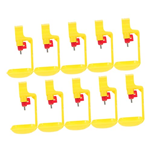 FOMIYES Geflügel Waterer Huhn Fütterung Container 10pcs Automatische Huhn Wasser Feeder von FOMIYES