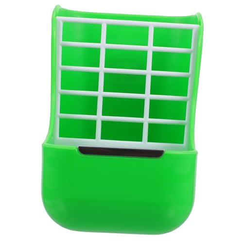 FOMIYES 1stk Hasengrasständer Guinea Feeder Kaninchen Food Dispenser Heu Feeder Rack Chinchilla Feeder Bunny Heu Feeder Kaninchen Wasser Feeder Plastik Kaninchengras 2 in 1 von FOMIYES