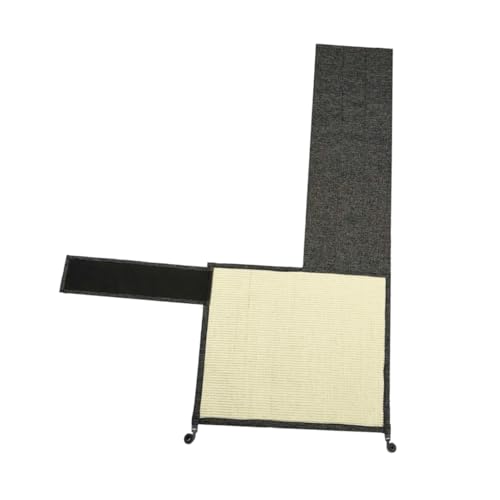 FOMIYES Katzenkratzbrett Haustierspielzeug Sofa Natürliches Sisal Vielseitiges Design von FOMIYES