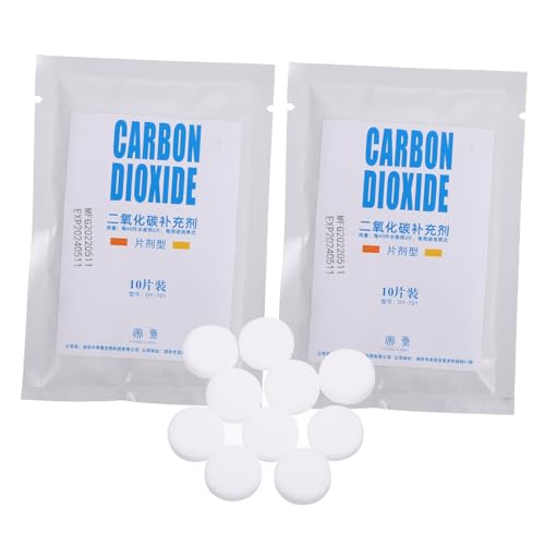 FOMIYES Aquarium Co2 Tabletten Tragbare Co2 für Fisch Tank Einfach Zu Bedienen Aquarium Sulement von FOMIYES