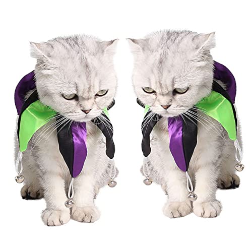 FOMIYES 2 STK Halloween-Kragen chinesisches Schachbrett Kätzchenhalsbänder Kleider Kleidung Party-Kragen Halskragen glockenförmig Haustierzubehör Leine Halsband Schal FOMIYES 2 STK Halloween-Kragen chinesisches Schachbrett Kätzchenhalsbänder Kleider Kleidung Party-Kragen Halskragen glockenförmig Haustierzubehör Leine Halsband Schal von FOMIYES