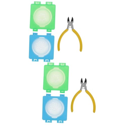 FOMIYES 2 Sätze Hamster-Tunnelstopfen Tunnelstopfen für Hamsterkäfig Haustier Spielzeug Rohr DIY-Tunnelzubehör DIY Labyrinthstecker Extern Werkzeug Geschirr Modul Pipeline Plastik von FOMIYES