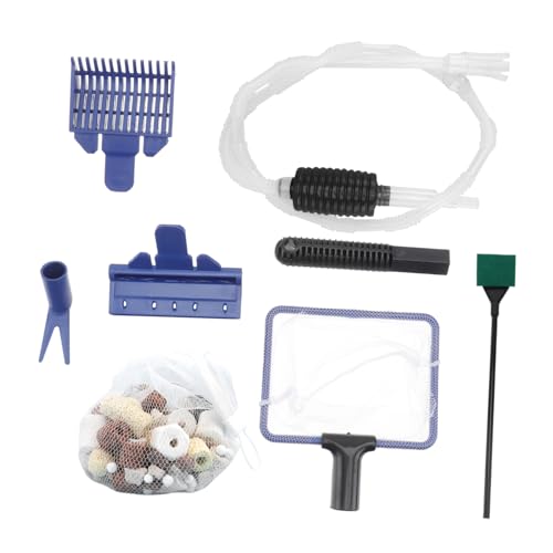 FOMIYES 2 Sätze Aquarium Wasser wechsel Set Aquarien Siphon Sandreiniger Handstaubsauger Aquariumreiniger Kies Werkzeug Kiesreiniger für Aquarien Handbuch Wasserwechsler Toilette Plastik von FOMIYES