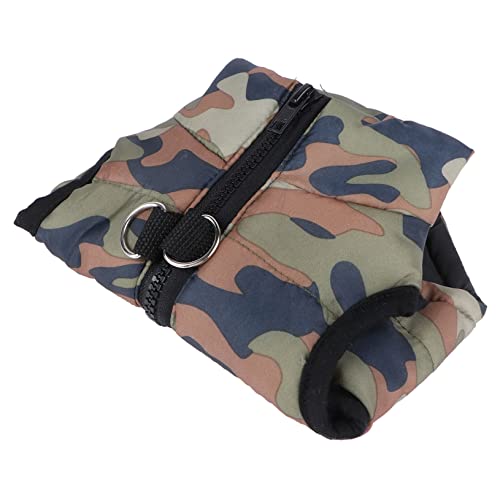 FOMIYES 2 Stücke Ärmellose Hundeweste Welpenkleidung Camouflage Weste Baumwolle/Nylon Größe S Outfit von FOMIYES