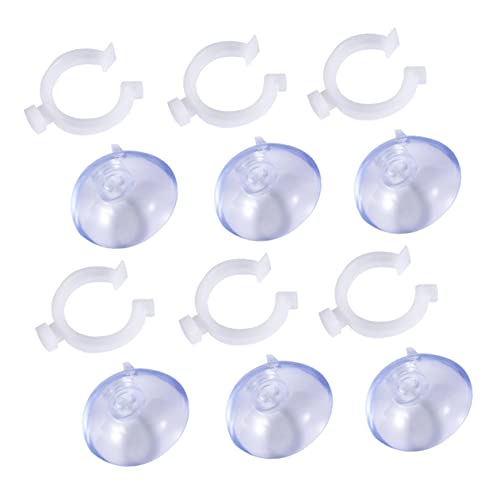 FOMIYES Aquarium Klemme Zubehör 20pcs Cup Schellen Schlauch Clip Befestigung Halterung für Aquarien Einfach Installieren von FOMIYES