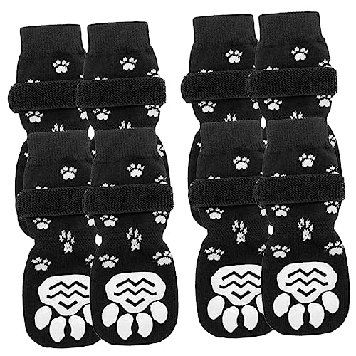 FOMIYES 24 STK Hundesocken Socken mit Hündchengriff Welpenzubehör wasserdichte Socken Waschbare Katzensocken Wiederverwendbare Katzensocken atmungsaktiv Haustier socken Hundebedarf von FOMIYES